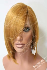 8inch-European-Virgin-Honey-Blonde-Layered-and-Styled-With-Bangs