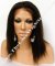 12inch Lace Front Kinky Straight Color #1B or 2