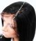 20" Lace Front Wig Light Yaki Color 1