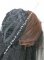 Lace Front 18inch or 20inch Kinky Straight Color 1 or 1B